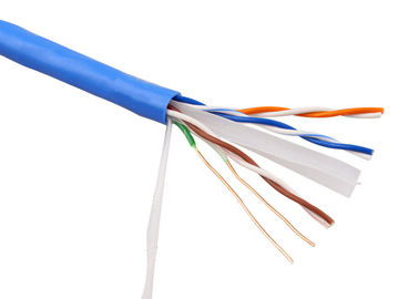 डिजिटल संचार 30 वोल्ट के लिए 100 फुट एफ़टीपी कैट 6 ए केबल ब्लू रंग